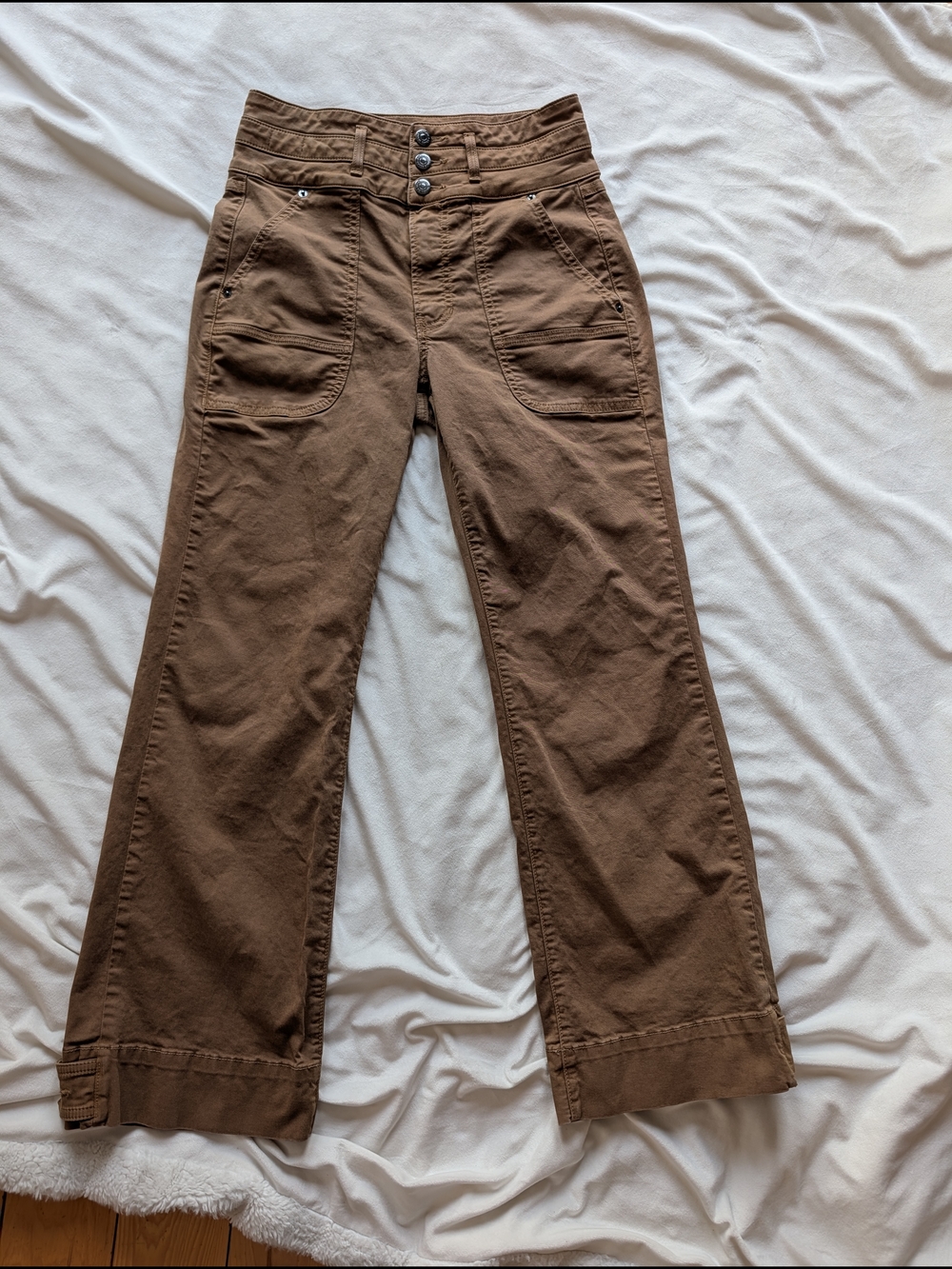 VERONICA BEARD Marley Convertable Leg High Rise Jeans Sz 27